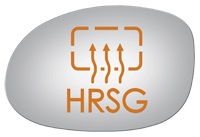 SIDE VIEW MIRROR HEATED W MOUNT